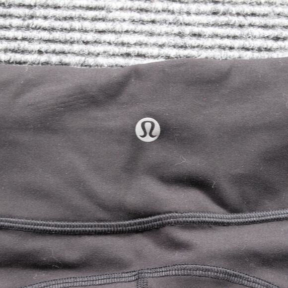 Lululemon Fast and Free Tight Women's 4 Black High Rise Nulux 25 - Picture 7 of 8